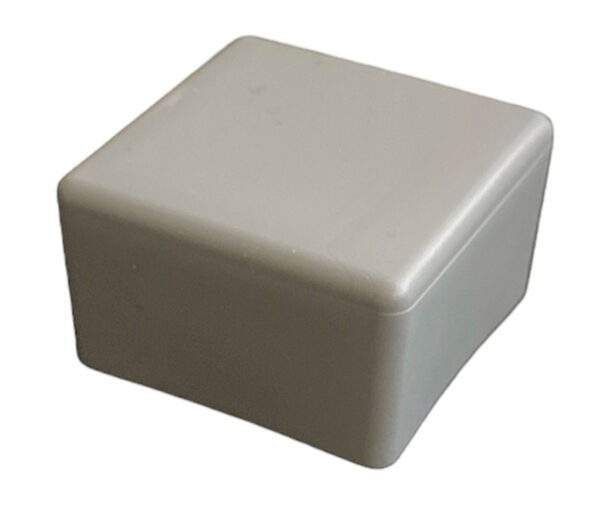 Cover cap for the mounting profile (cut) / Grey