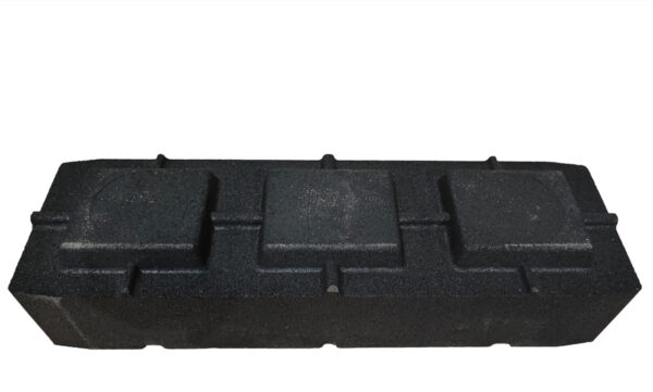 Foldable Rubber Support Base 600x100x190mm Raiser (NP-R) 1 piece. CASTEL ENGINEERING