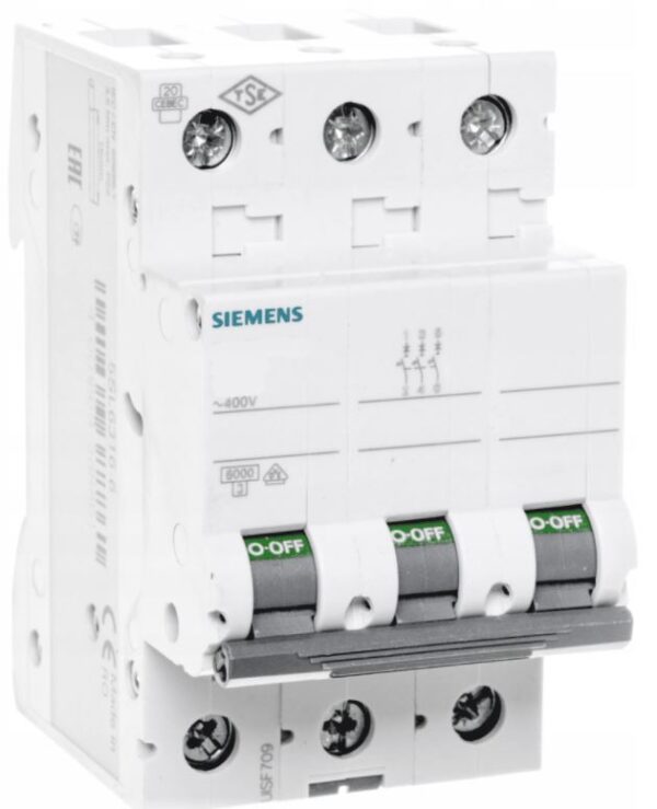 SIEMENS B25 3P circuit breaker