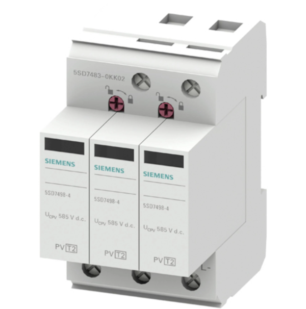 Surge arrester SIEMENS DC SPD T2 / 5SD7483-0KK02
