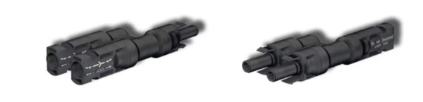 Τριπλό MC4 για παράλληλες συνδέσεις MC-PV-AZS4/AZB4 / σετ +/- αναγνώριση.
